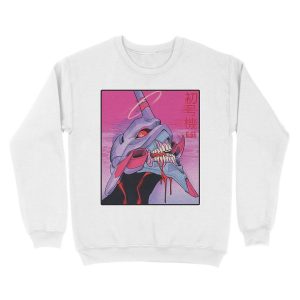 Alternative view of EVA - Neon Genesis Evangelion - 6.66 Unisex Crewneck Sweatshirt