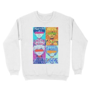 Alternative view of Evangelion Character Unisex Crewneck Sweatshirt