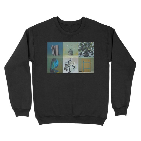 Everywhere at the End of Time by the Caretaker Album Cover Art Collection by Ivan Seal Unisex Crewneck Sweatshirt