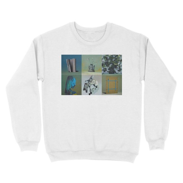 Everywhere at the End of Time by the Caretaker Album Cover Art Collection by Ivan Seal Unisex Crewneck Sweatshirt - Image 2