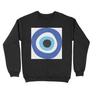 Evil Eye Protection Symbol Unisex Crewneck Sweatshirt