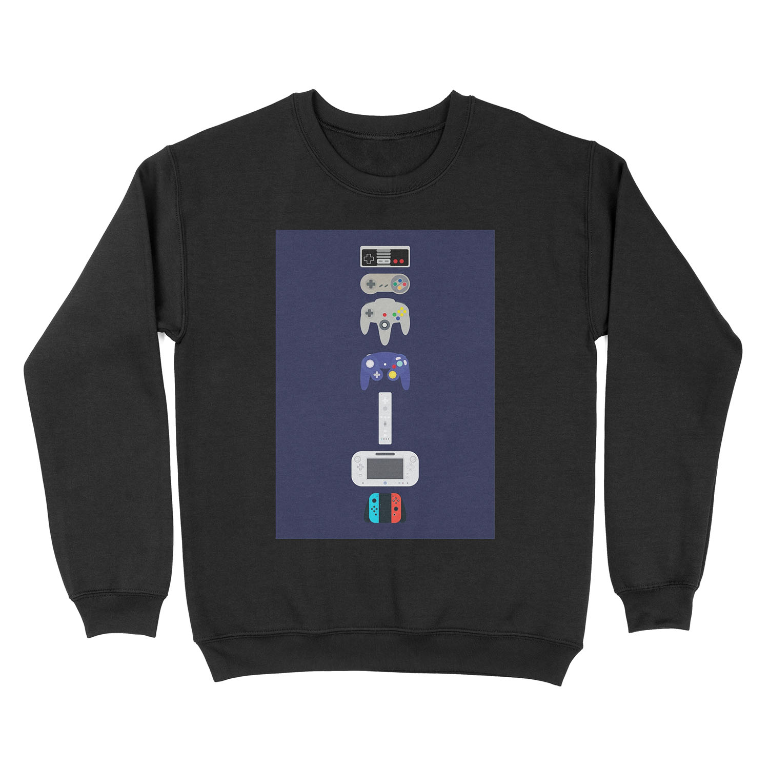 Evolution of Nintendo Unisex Crewneck Sweatshirt