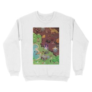 Alternative view of Exploring New Worlds Unisex Crewneck Sweatshirt