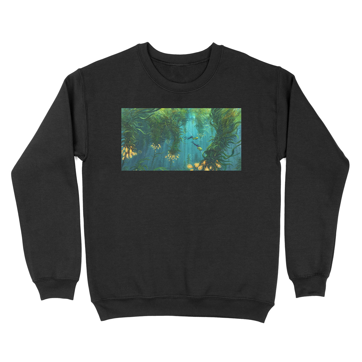 Exploring the Kelp Forest Unisex Crewneck Sweatshirt