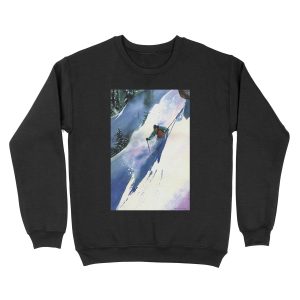 Extreme Downhill Unisex Crewneck Sweatshirt