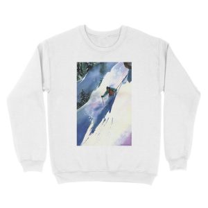 Alternative view of Extreme Downhill Unisex Crewneck Sweatshirt