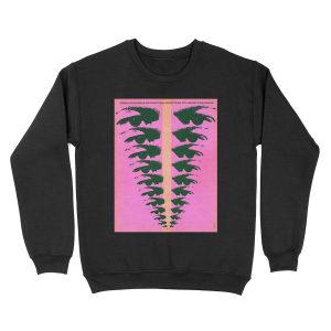 eyes pink vintage poster Unisex Crewneck Sweatshirt