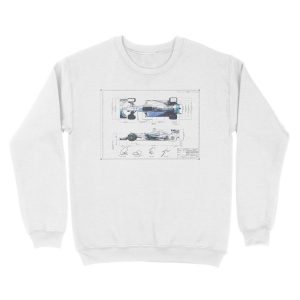 Alternative view of F1 Patent Unisex Crewneck Sweatshirt