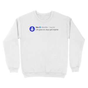 Alternative view of Faces Mixtape Unisex Crewneck Sweatshirt