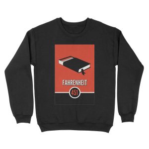 Fahrenheit 451 Unisex Crewneck Sweatshirt