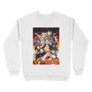 Alternative view of Fairy Tail 12 Unisex Crewneck Sweatshirt