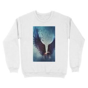 Alternative view of Fallen Unisex Crewneck Sweatshirt