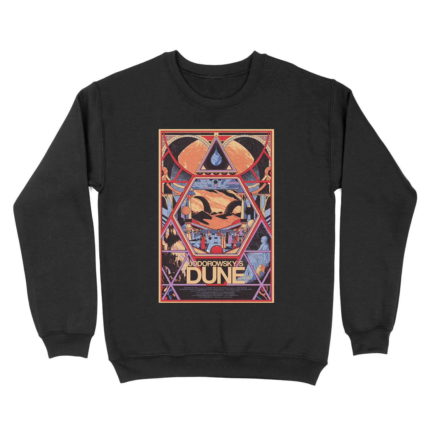 Fan Art: Jodorowsky's Dune Unisex Crewneck Sweatshirt