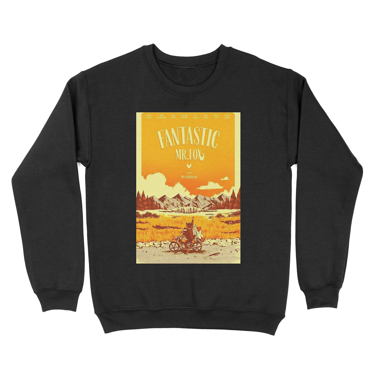 fantastic fox Unisex Crewneck Sweatshirt