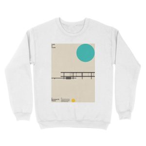 Alternative view of Farnsworth House Unisex Crewneck Sweatshirt
