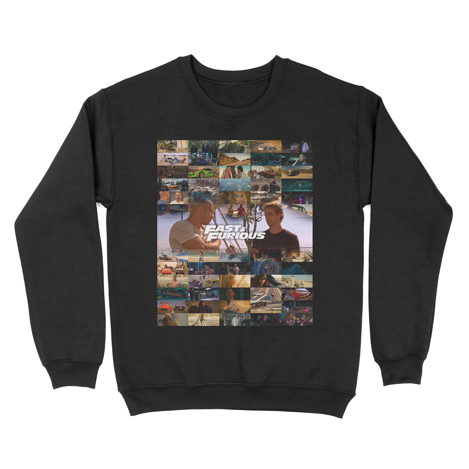 Fast & Furious is History Of Legend - Paul Walker - Vin Diesel Unisex Crewneck Sweatshirt