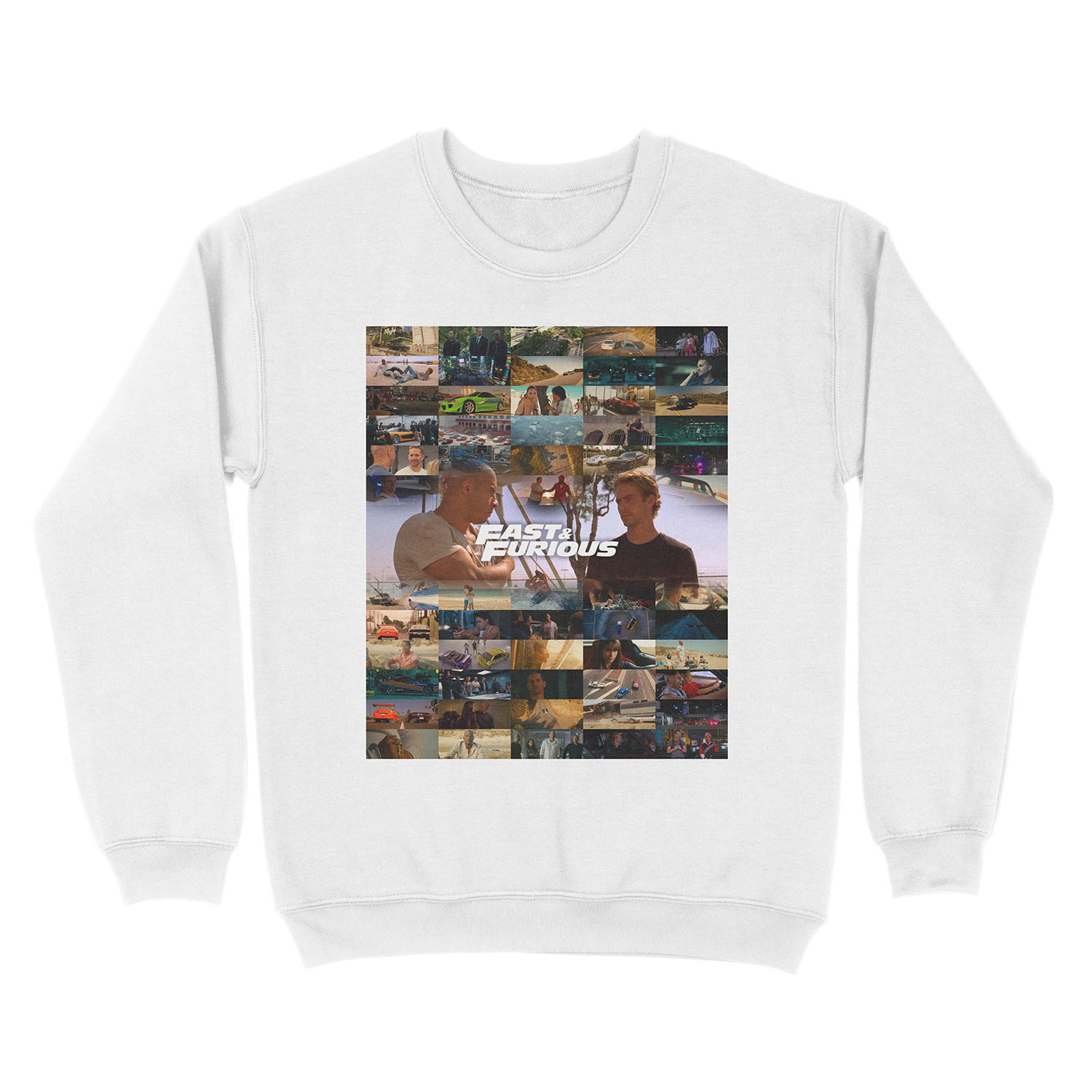 Fast & Furious is History Of Legend - Paul Walker - Vin Diesel Unisex Crewneck Sweatshirt - Image 2