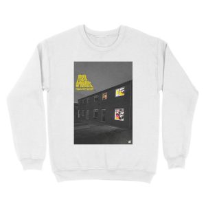 Alternative view of Favourite Worst Nightmare Album poster Unisex Crewneck Sweatshirt