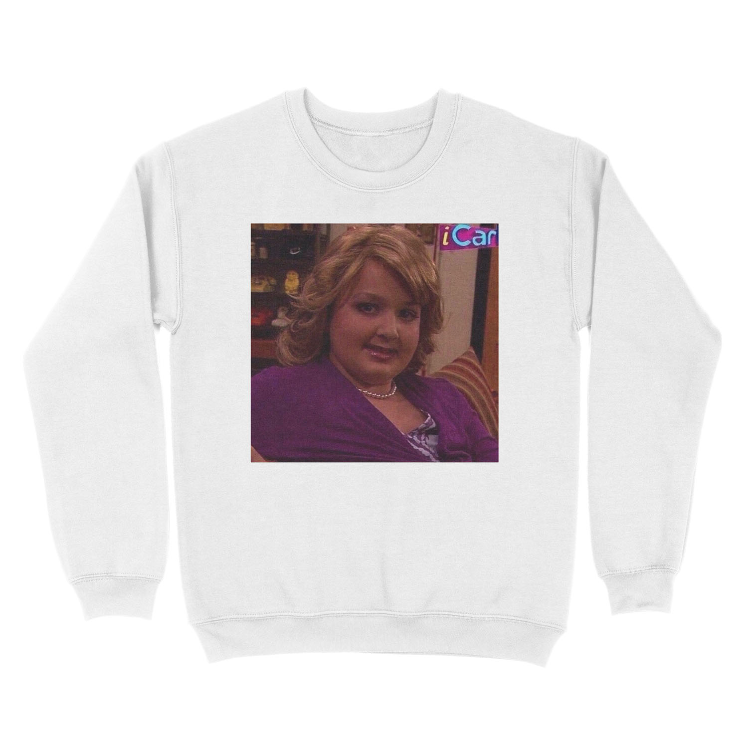 female gibby Unisex Crewneck Sweatshirt - Image 2