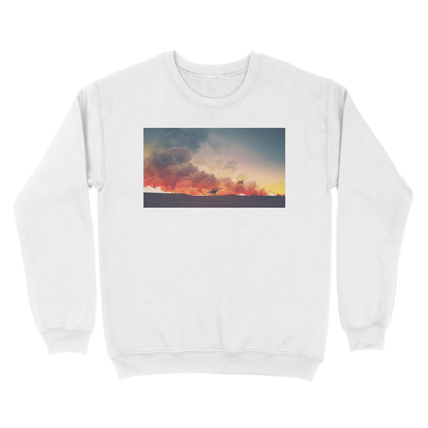 Field of Fire Unisex Crewneck Sweatshirt - Image 2