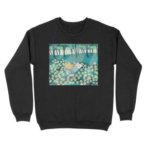 Field of Flowers (Adventure Time) Unisex Crewneck Sweatshirt
