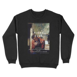 FIGHT CLUB BRAD PITT POSTER Unisex Crewneck Sweatshirt