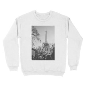 Alternative view of Fight Like a Girl Unisex Crewneck Sweatshirt