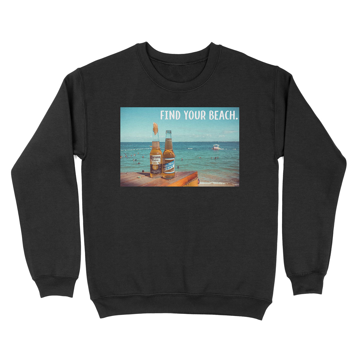 Find Your Beach Unisex Crewneck Sweatshirt