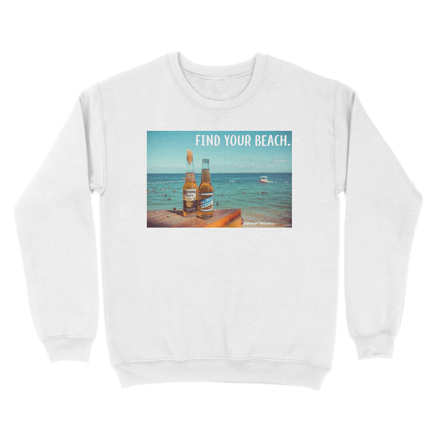 Find Your Beach Unisex Crewneck Sweatshirt - Image 2