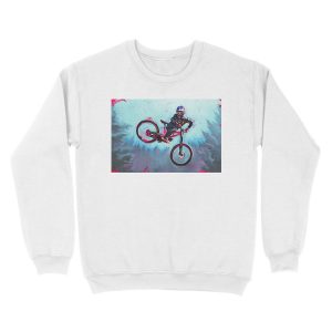 Alternative view of Finn Iles at the Crankworx Whip off Unisex Crewneck Sweatshirt