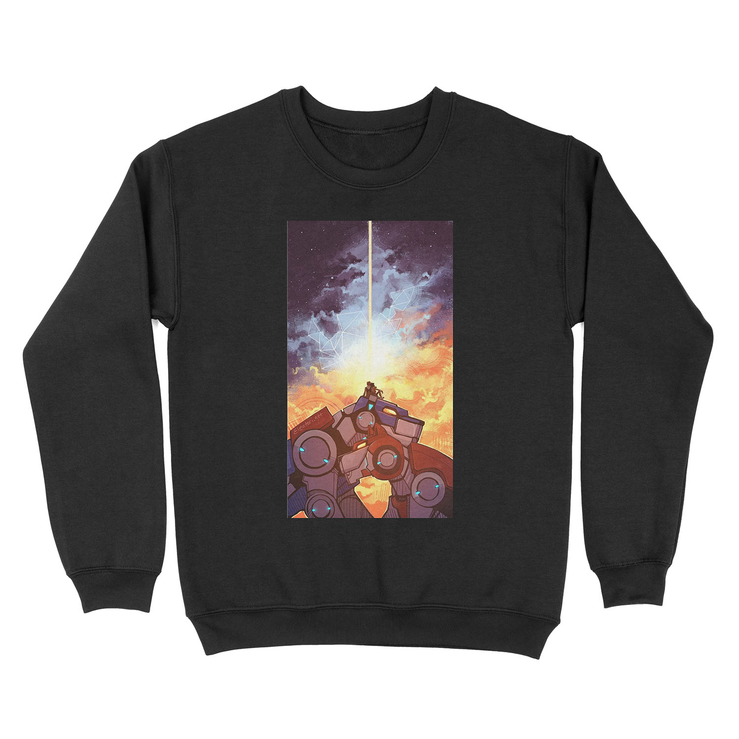 Fire and Ice Unisex Crewneck Sweatshirt
