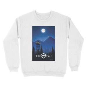 Alternative view of Firewatch (fixed) Unisex Crewneck Sweatshirt