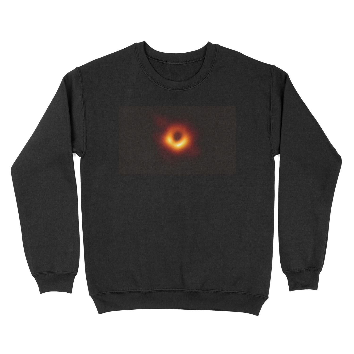 First Ever Image of a Black Hole (8K Resolution) Unisex Crewneck Sweatshirt