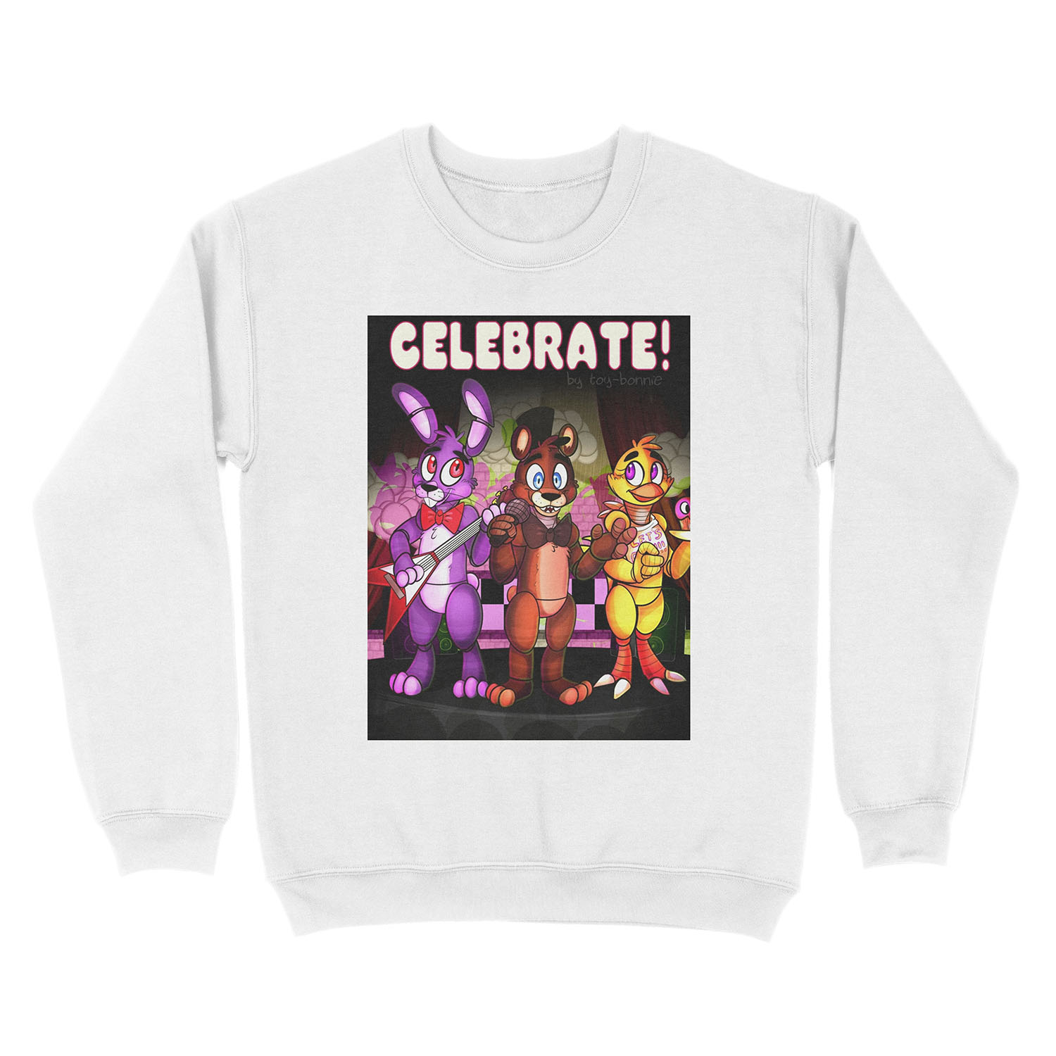 Five Nights At Freddy's - Celebrate! Unisex Crewneck Sweatshirt - Image 2
