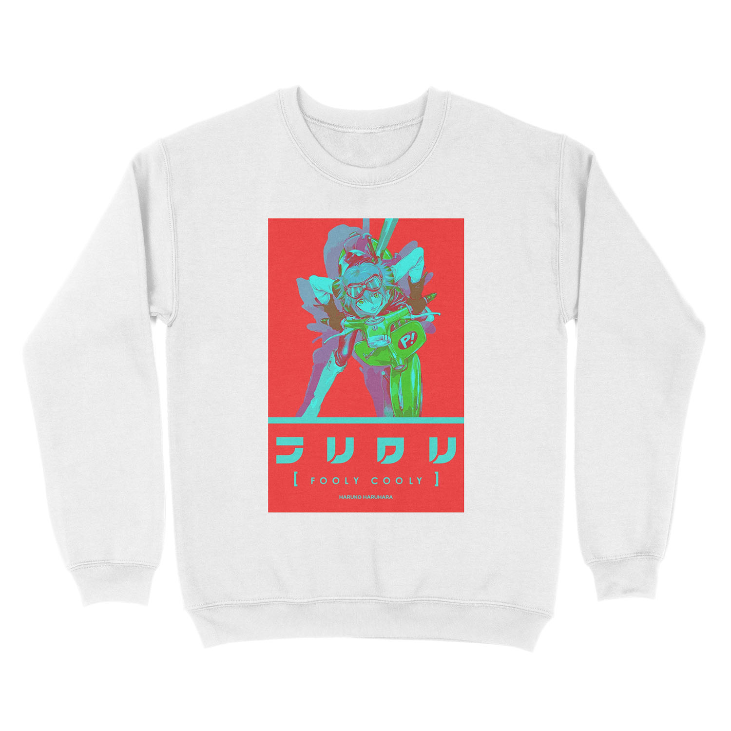 FLCL Haruko Unisex Crewneck Sweatshirt - Image 2