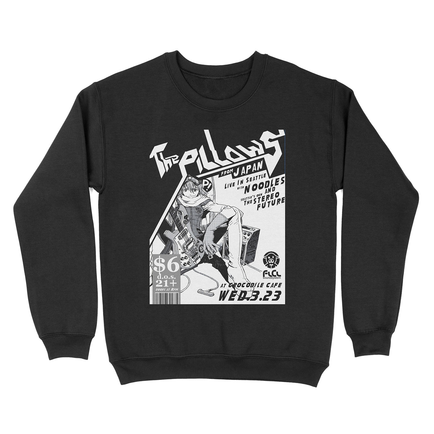 Flcl The Pillows Live Unisex Crewneck Sweatshirt