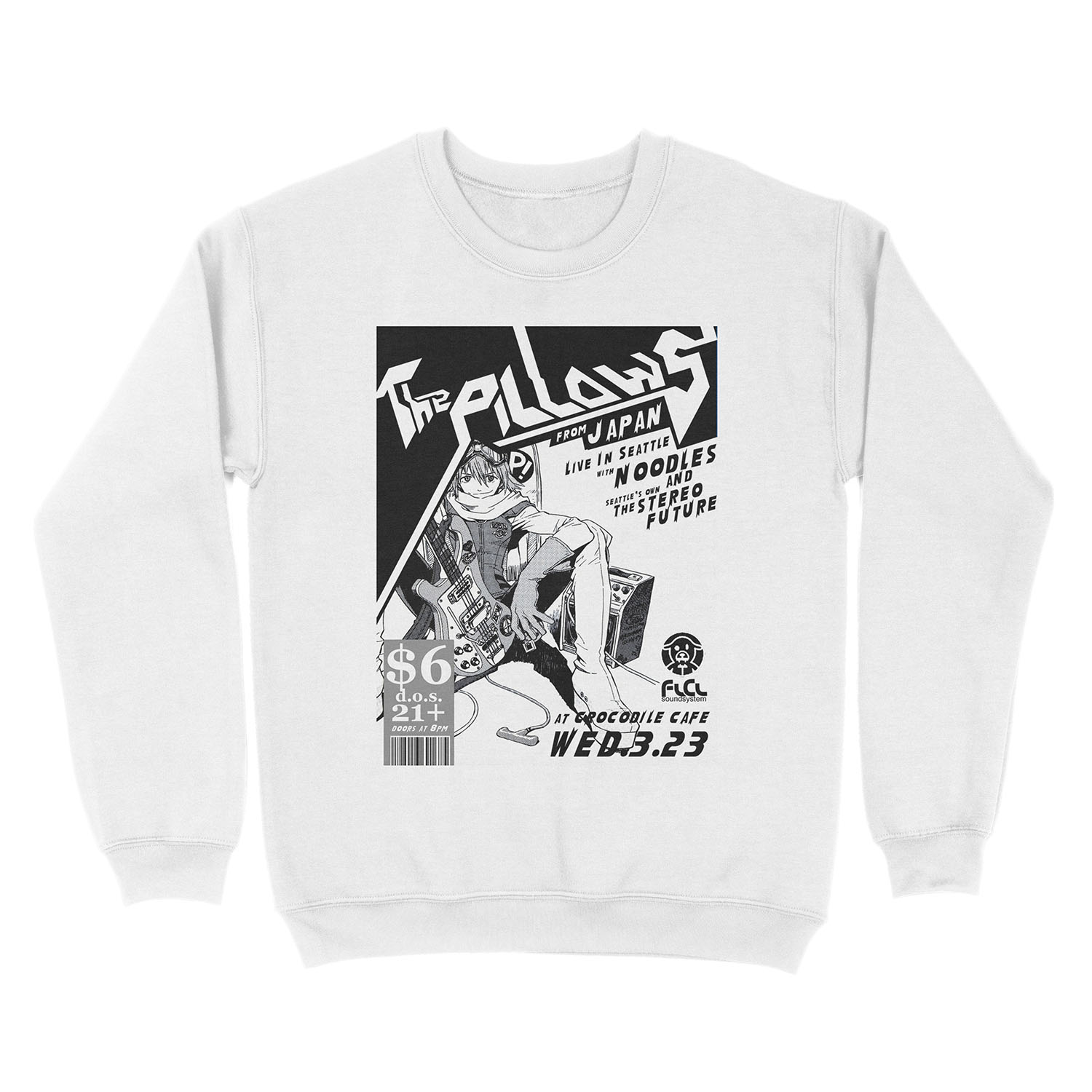 Flcl The Pillows Live Unisex Crewneck Sweatshirt - Image 2