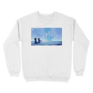 Alternative view of Flexibility, Love and Trust Unisex Crewneck Sweatshirt