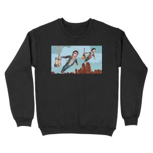 Flight Of The Conchords - Flying Unisex Crewneck Sweatshirt
