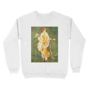 Alternative view of Flora or Primavera (Spring) Unisex Crewneck Sweatshirt