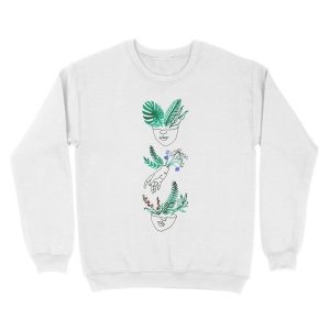 Alternative view of Flora y fauna Unisex Crewneck Sweatshirt