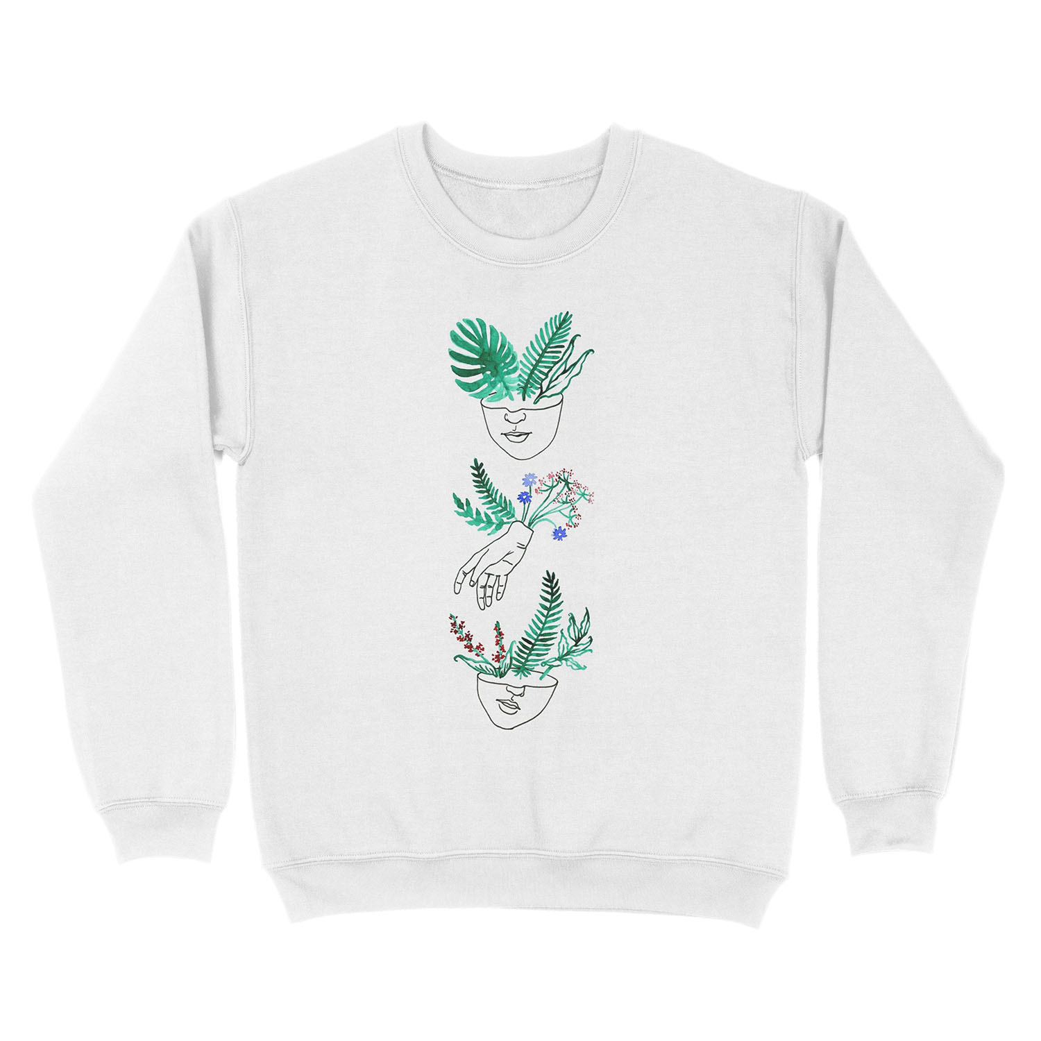 Flora y fauna Unisex Crewneck Sweatshirt - Image 2