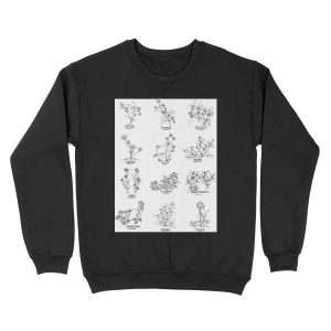 Floral Constellation - Ensemble Unisex Crewneck Sweatshirt
