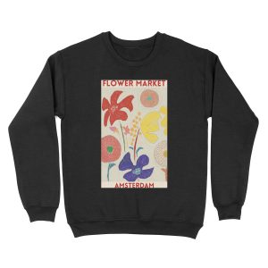 Flower Market - Amsterdams Unisex Crewneck Sweatshirt