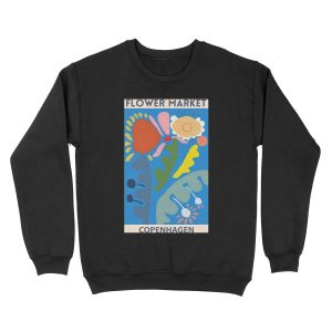 Flower Market - Copenhagen Unisex Crewneck Sweatshirt