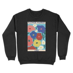 Flower Market - Lima Unisex Crewneck Sweatshirt