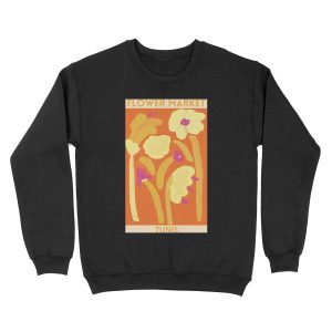 Flower Market -Tunis Unisex Crewneck Sweatshirt