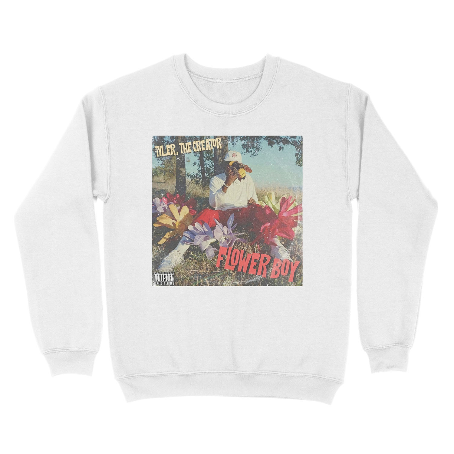 Flower Tyler Boy Unisex Crewneck Sweatshirt - Image 2