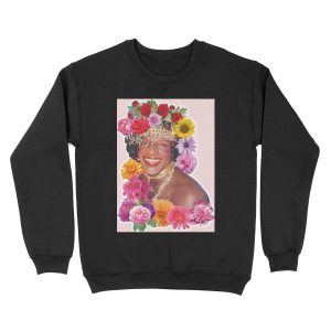 Flowerful Marsha P. Johnson Unisex Crewneck Sweatshirt
