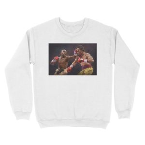 Alternative view of Floyd Mayweather vs Manny Pacquiao Unisex Crewneck Sweatshirt